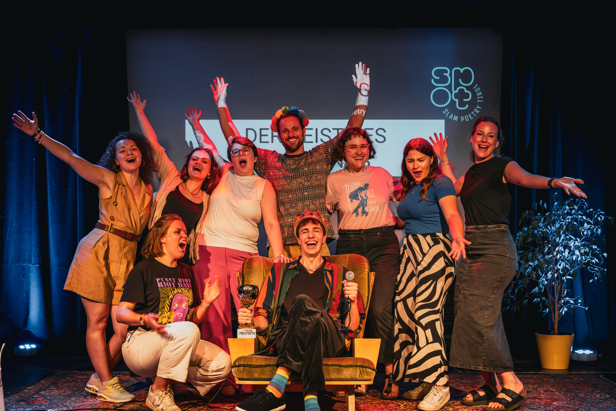 Gruppenfoto vom Tirol-Slam 25